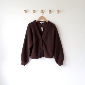 M A D E W E L L • Cropped Fleece Sweater